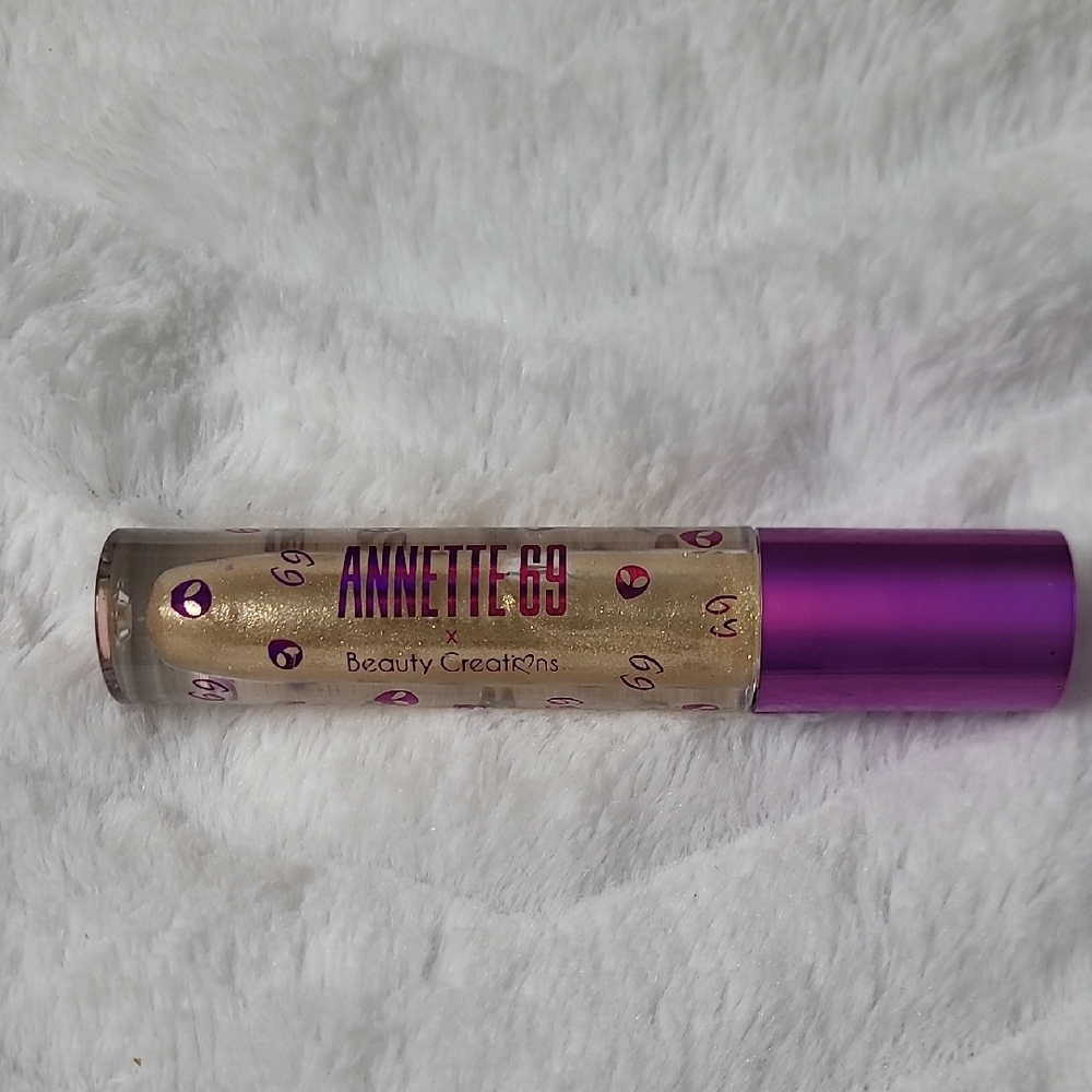 Beauty Creations Annette 69 Lip Gloss - Purple and Gold